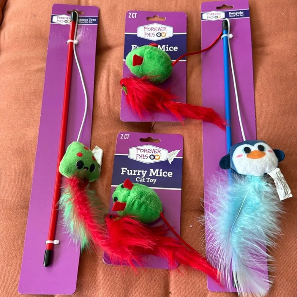 New Set/4 Cat Toys